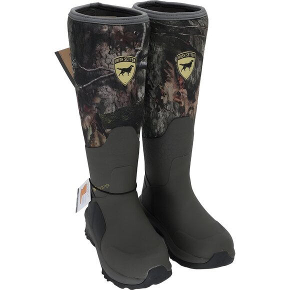 Irish Setter MudTrek Waterproof Hunting Boots Mossy Oak Women's US 6 - Picture 4 of 6